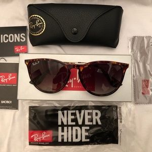 Ray-Ban Erika Shiny Tortoise - NEW & AUTHENTIC